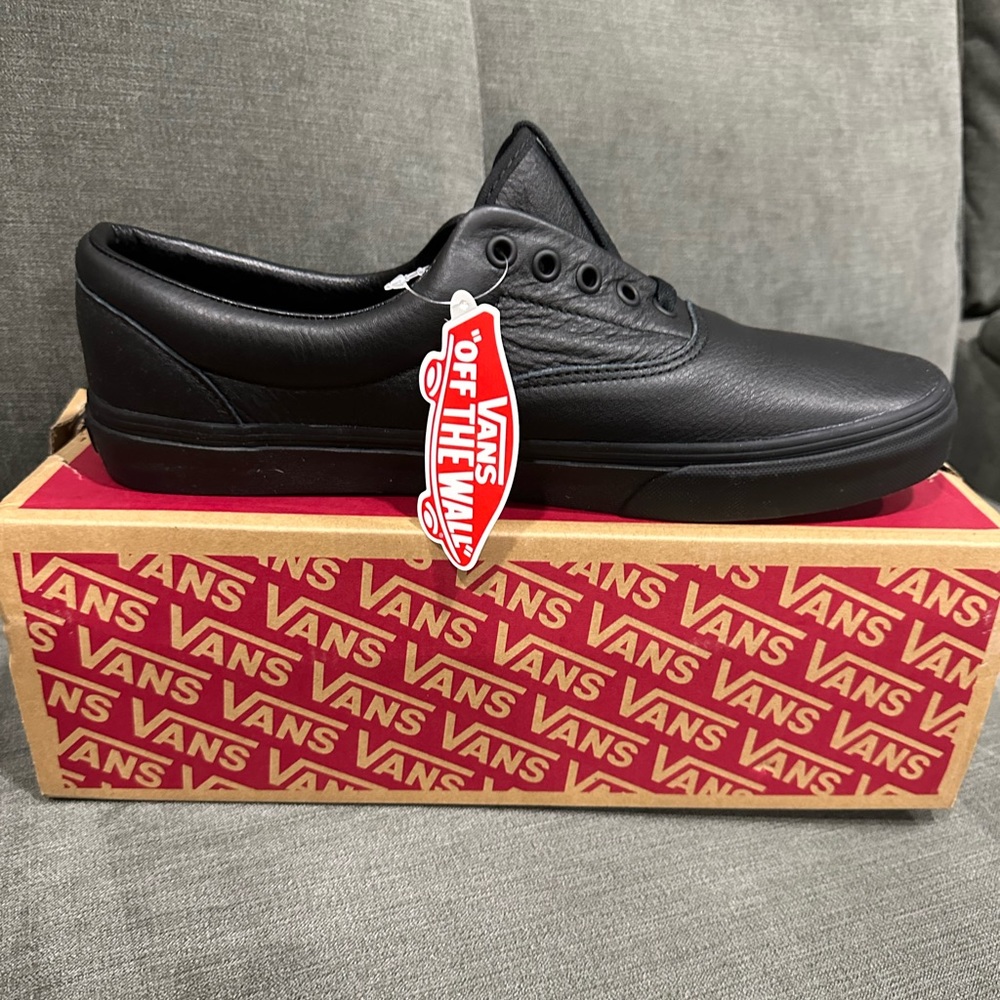 Leather vans